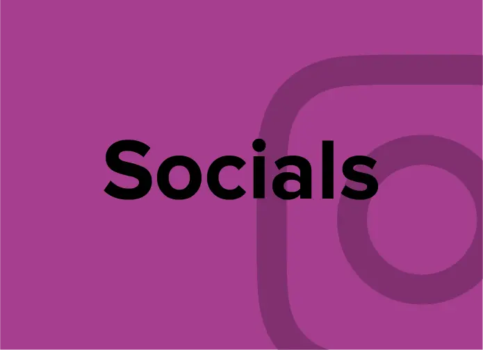 Sidebar - Socials (chosen)